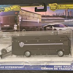 Hot Wheels Premium Team Transport Lykan Hypersport & Euro Hauler