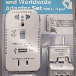 Converter and Worldwide Adapter Set