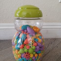 Snap Bead Jewelry 482 Pieces 