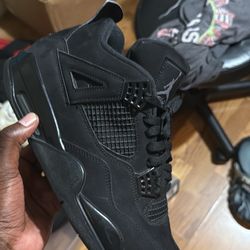 Air Jordan 4 Black Cat 2020 Size 10
