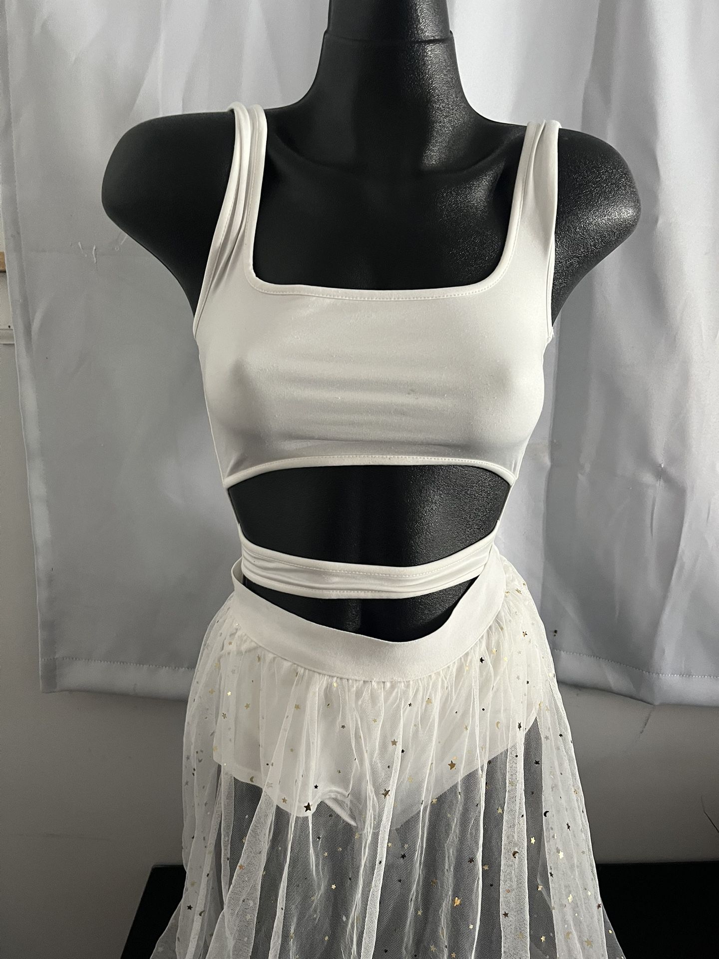 White Sparkle Fit