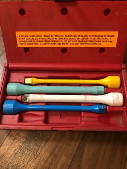 MAG 4 PC.1/2" Drive WHEEL TORQUE EXTENSION KIT