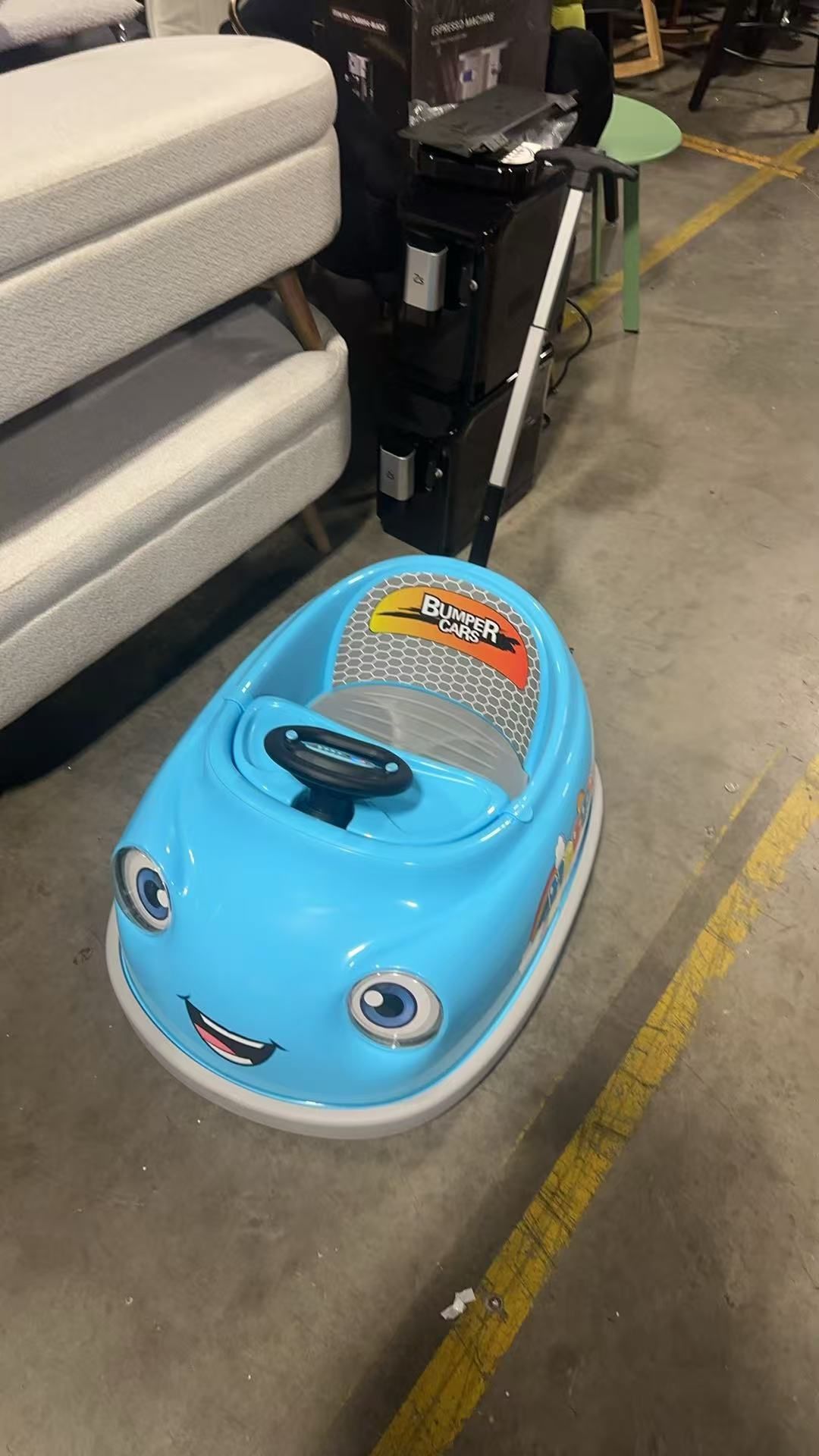 12V Dual Battery Electric Ride on Kids Bumper Car