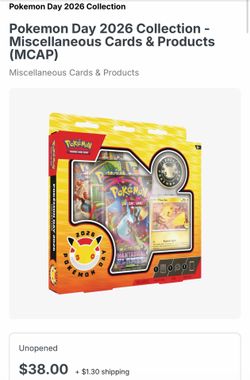 Pokémon day 2026 collection