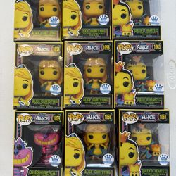 Lot of Alice Wonderland Funko Pop