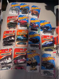 Hotwheels carded cars