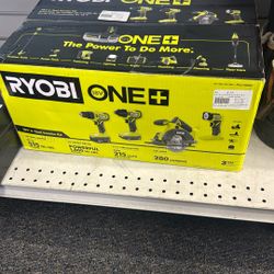 ryobi 4 pc set 