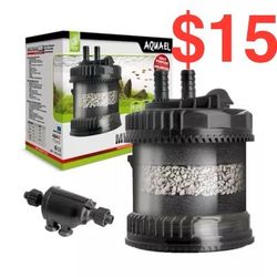 AquaeL Multikani 800 - Fish Tank Filter - Aquarium Sponge Filter System - Large Water Filter Pump for 5-85 Gallon Aquarium