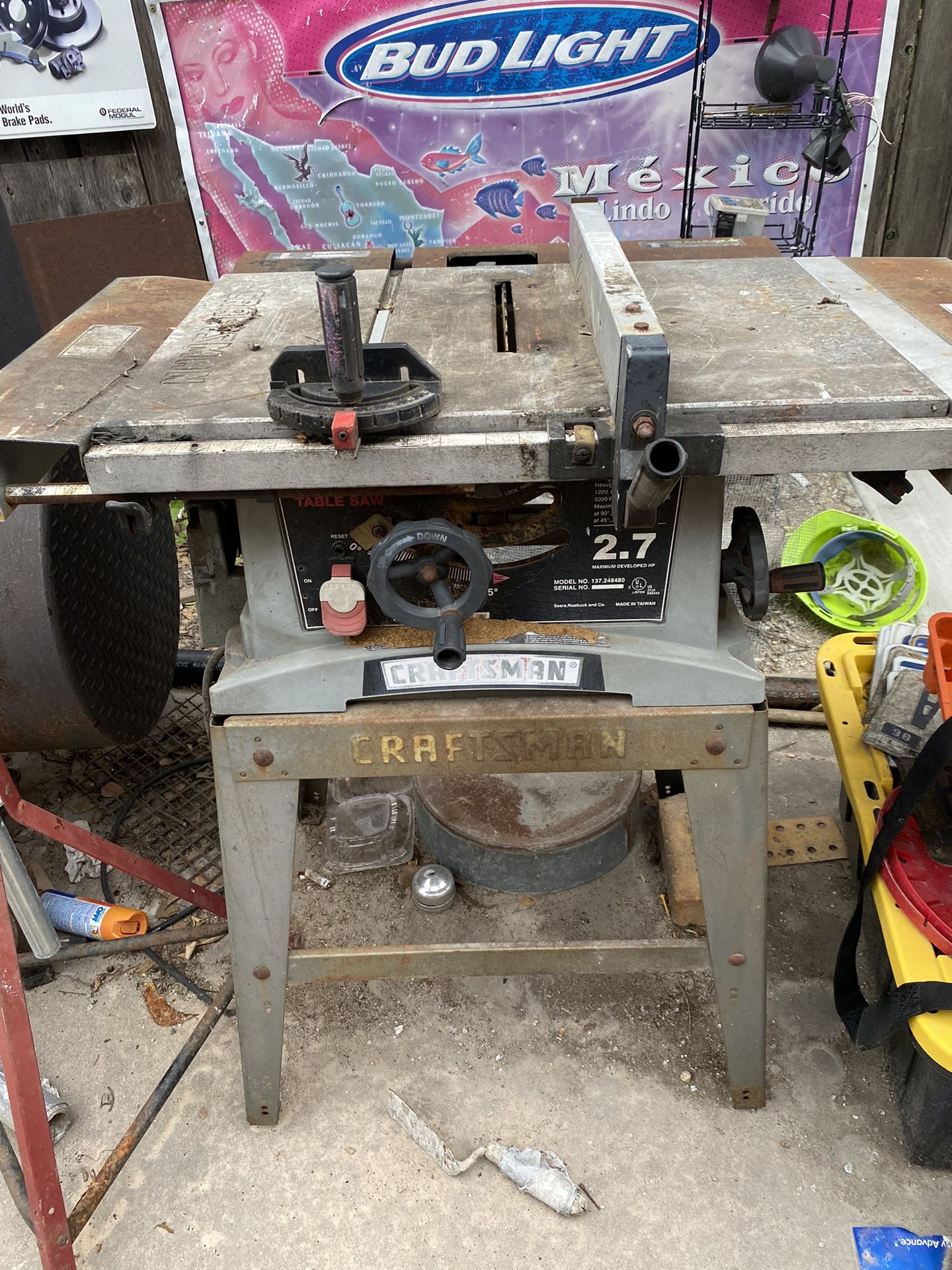 Craftsman table Saw