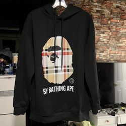 A Bathing Ape (BAPE) Hoodie – size large. New