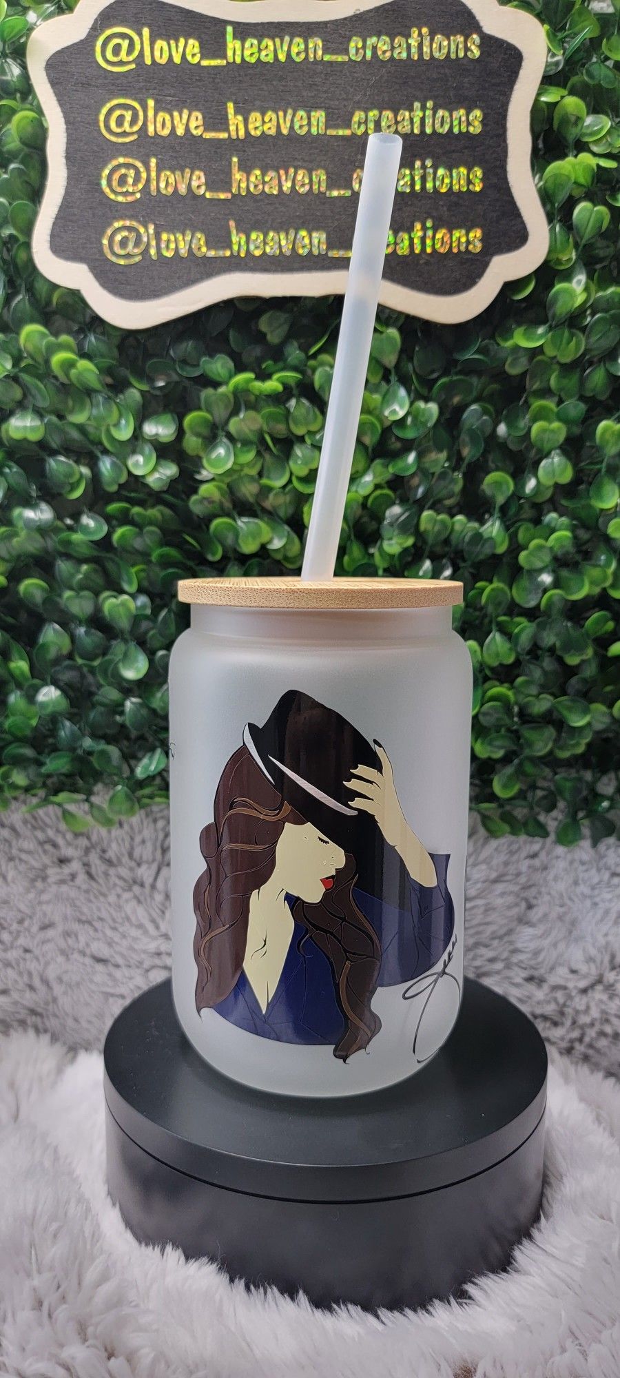 Jenni Rivera Custom Made Glass Cup