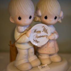 Precious Moments Happy Anniversary Figurine