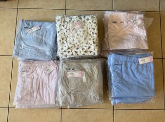 (O) 50-Piece Women’s Plus Size 2X Pajama & Lounge Reseller Wholesale Lot