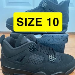 DS Jordan 4 ‘Black Cat’ Size 10