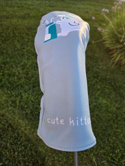 Cute Kitten Driver Golf Headcover, New