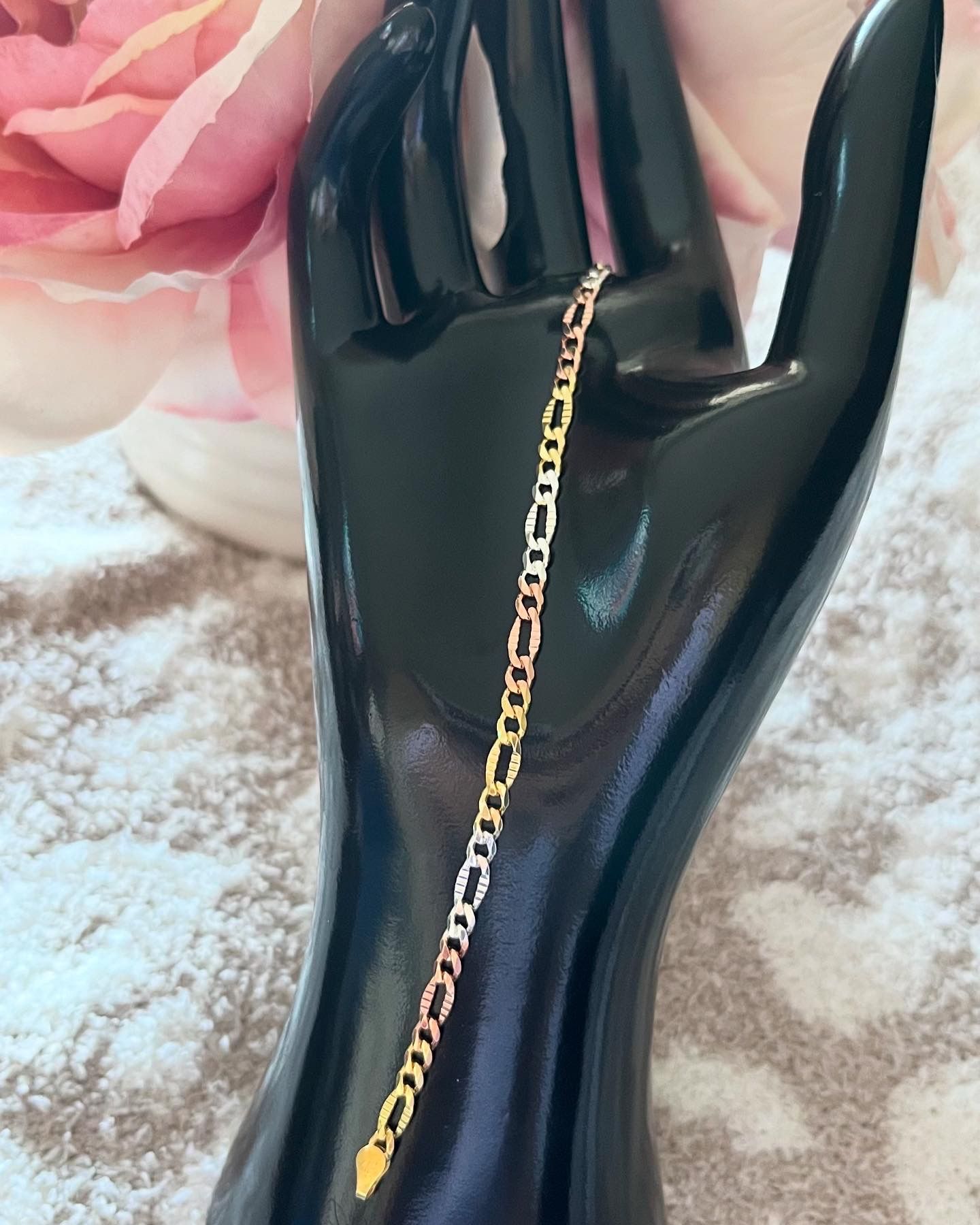 Tricolor Bracelet Silver.925