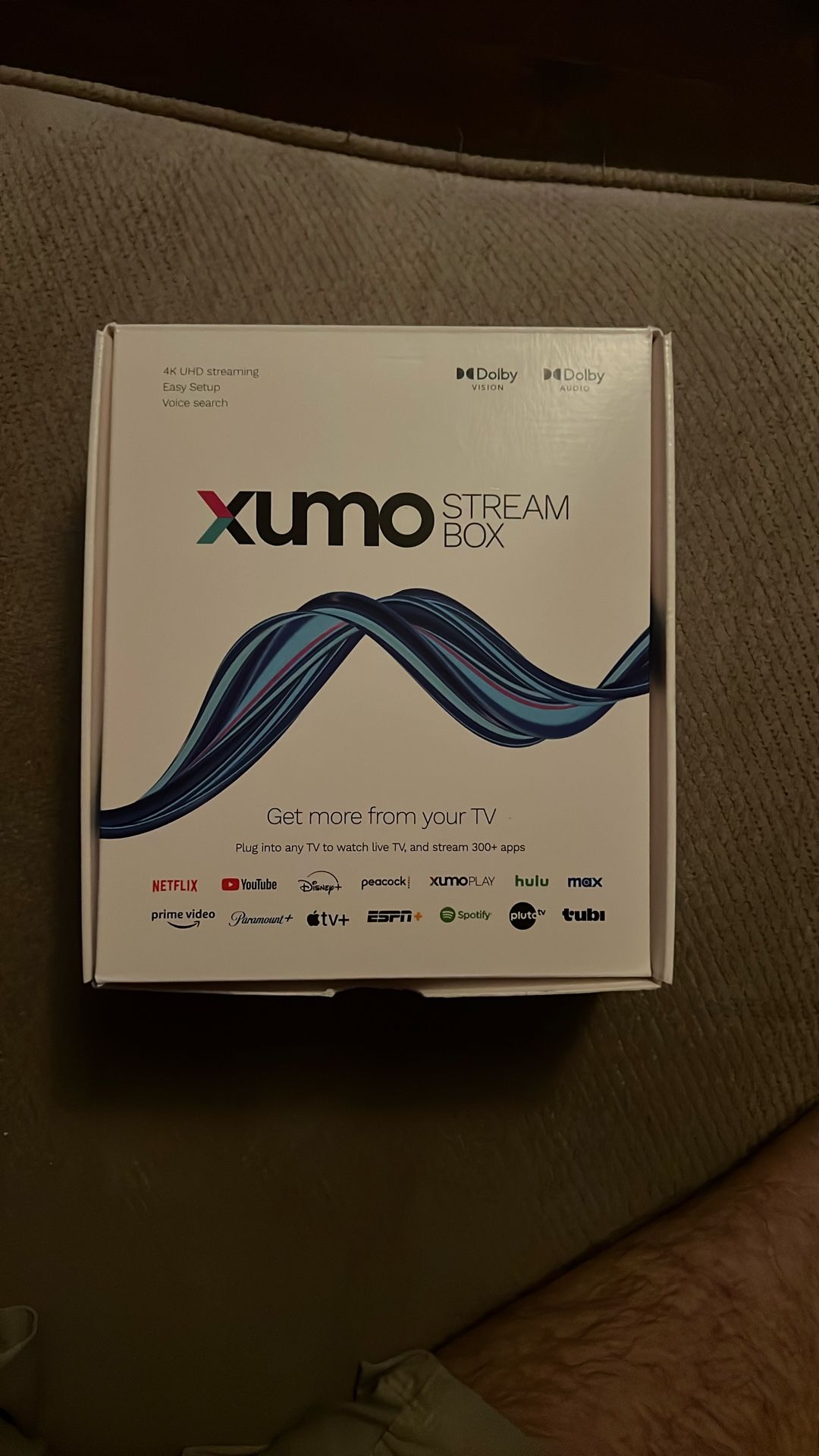 XUMO STREAM BOX (4K UHD) Dolby Vision&Audio
