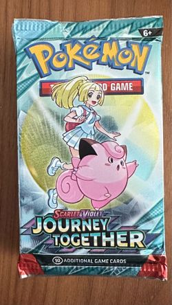 Pokemon Journey Together Booster Packs