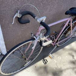 Pink chicago schwinn bike