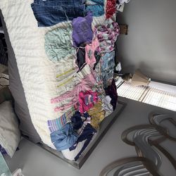 5T/5 girls bundle summer/spring. Some have light stains but no holes. Robe fur is matted