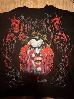 XL CVLA Marvel The Joker DC Comics Black Graphic T-Shirt