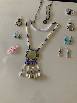Navajo handmade jewelry blanket and coat