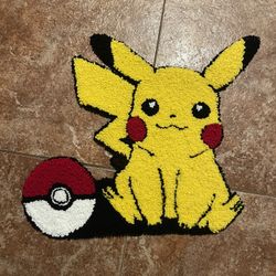Pikachu Custom Rug