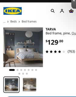 Queen Bed Frame Ikea Tarva