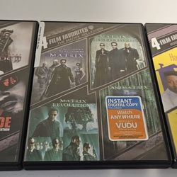 4 film, favorites, collection lot