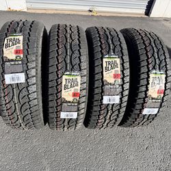LT 265 70 17 Atturo TrailBlade AT ALL TERRAIN TIRES