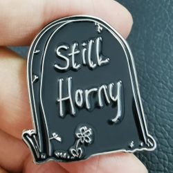 Tombstone Hot Funny Pin