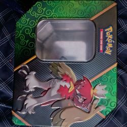 50 Packs Of Halloween edition Pokemon Cards. Original Tin Included 