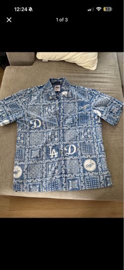 LA Dodgers Reyn Spooner vintage aloha shirt