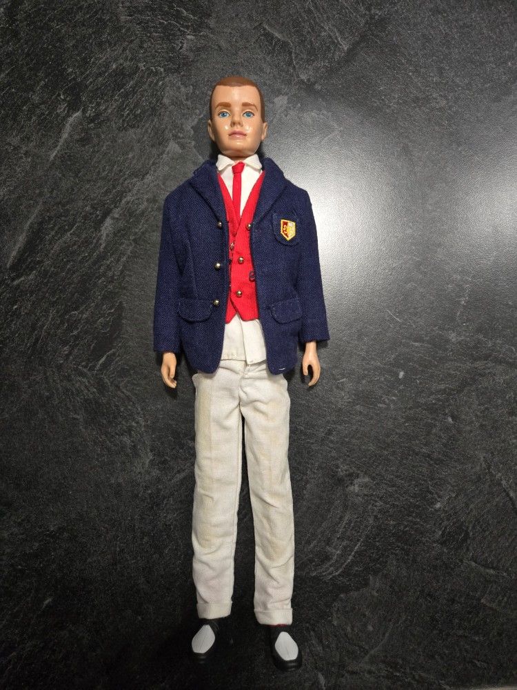 Vintage 1960 Pat Pend By Matel First Ken Doll Japan