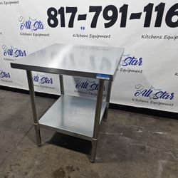 30" X 30" 💪Stainless Steel Work Prep Table 