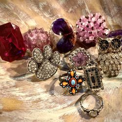 Funky Rings $2 Each 