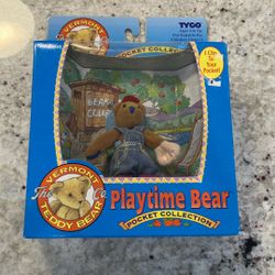 The Vermont Teddy Bear Co. Pocket Bear Collection - Playtime Bear - New In box