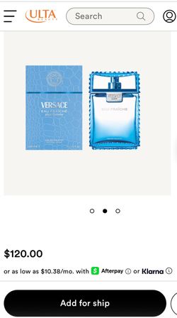 Versace Mens Cologne Eau Fraiche Pour Homme