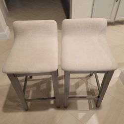 4 Sherlock Upholstered Counter Stools mint condition pet SMOKE kid fre 1 thumbnail4 Sherlock Upholstered Counter Stools mint condition pet SMOKE kid f