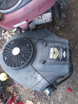 25hp twin-v briggs and stratton motor for lawn mower tractor zero turn runs good 275 cash