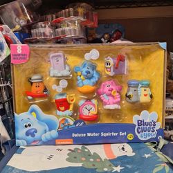BLUE'S CLUES WATER SQUIRTER SET 