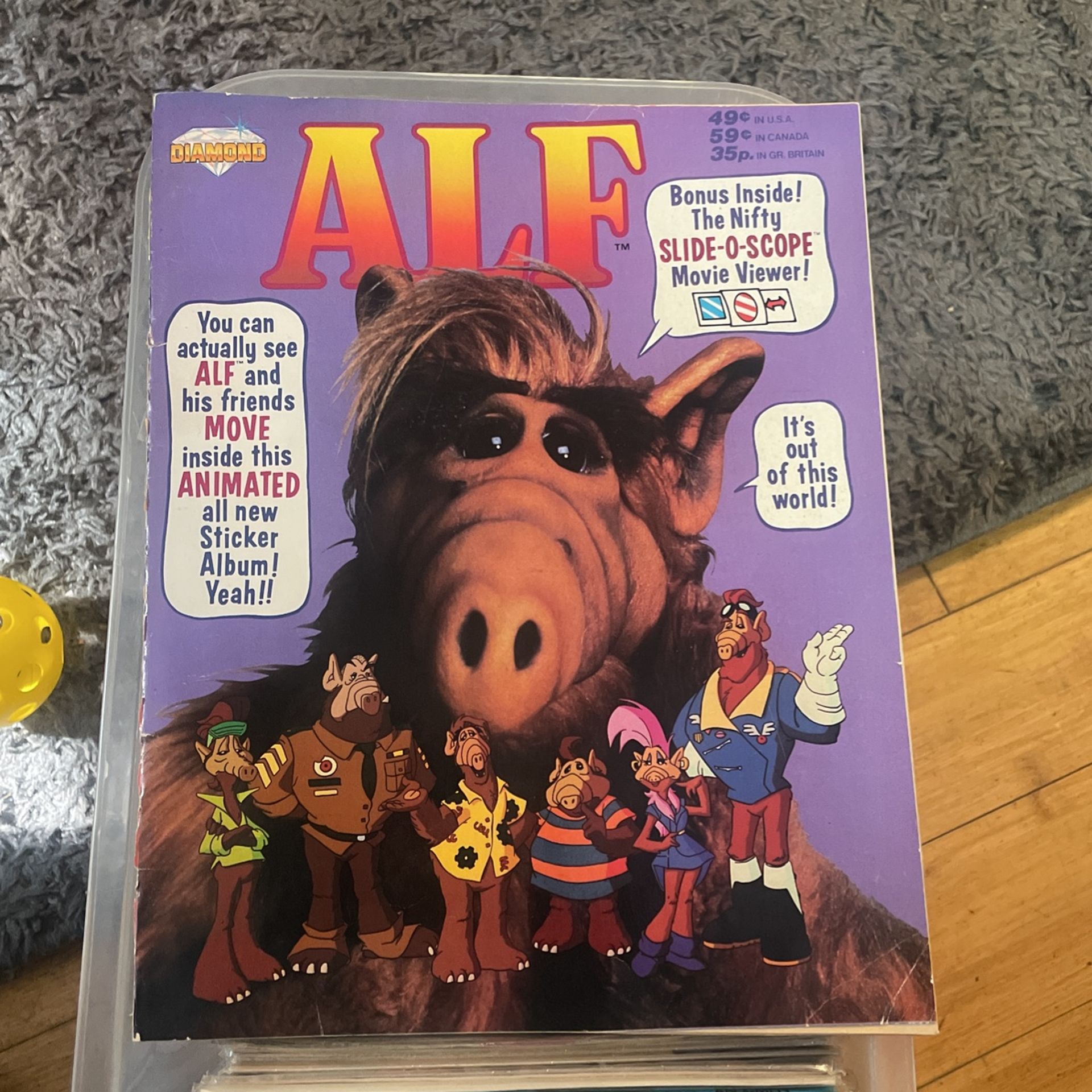 Alf 3D Sticker book (1987)
