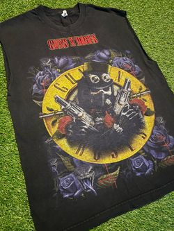 Guns N’ Roses  tank top shirt black graphic