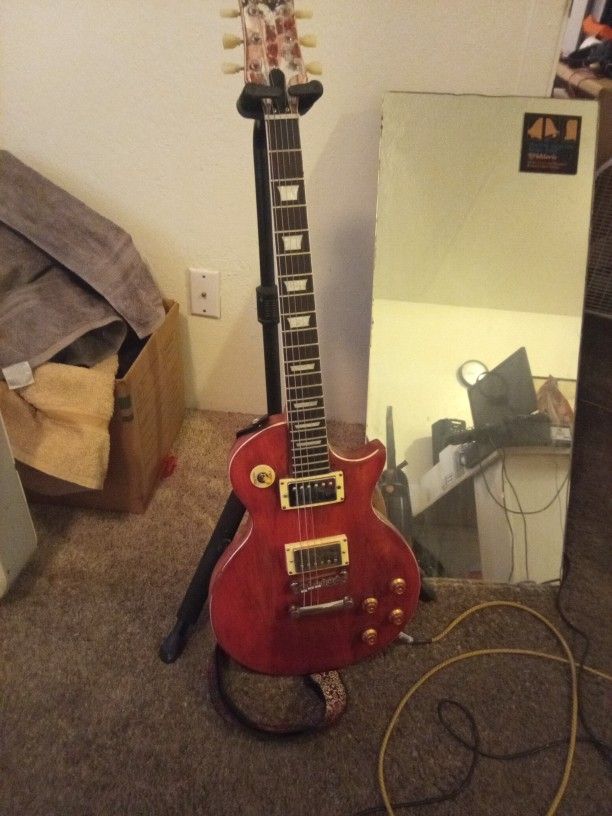Jay Turser Lp220 Single Cutaway Custom Electric Guitar