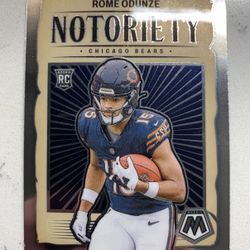 2024 Panini Mosaic - Notoriety Rome Odunze #24 (RC) Chicago Bears