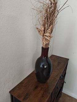 Brown vase