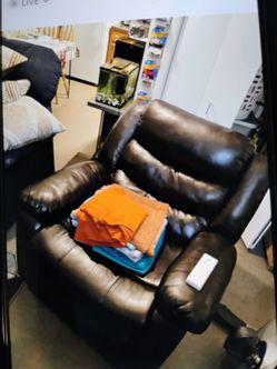 I got to recliner chair like new