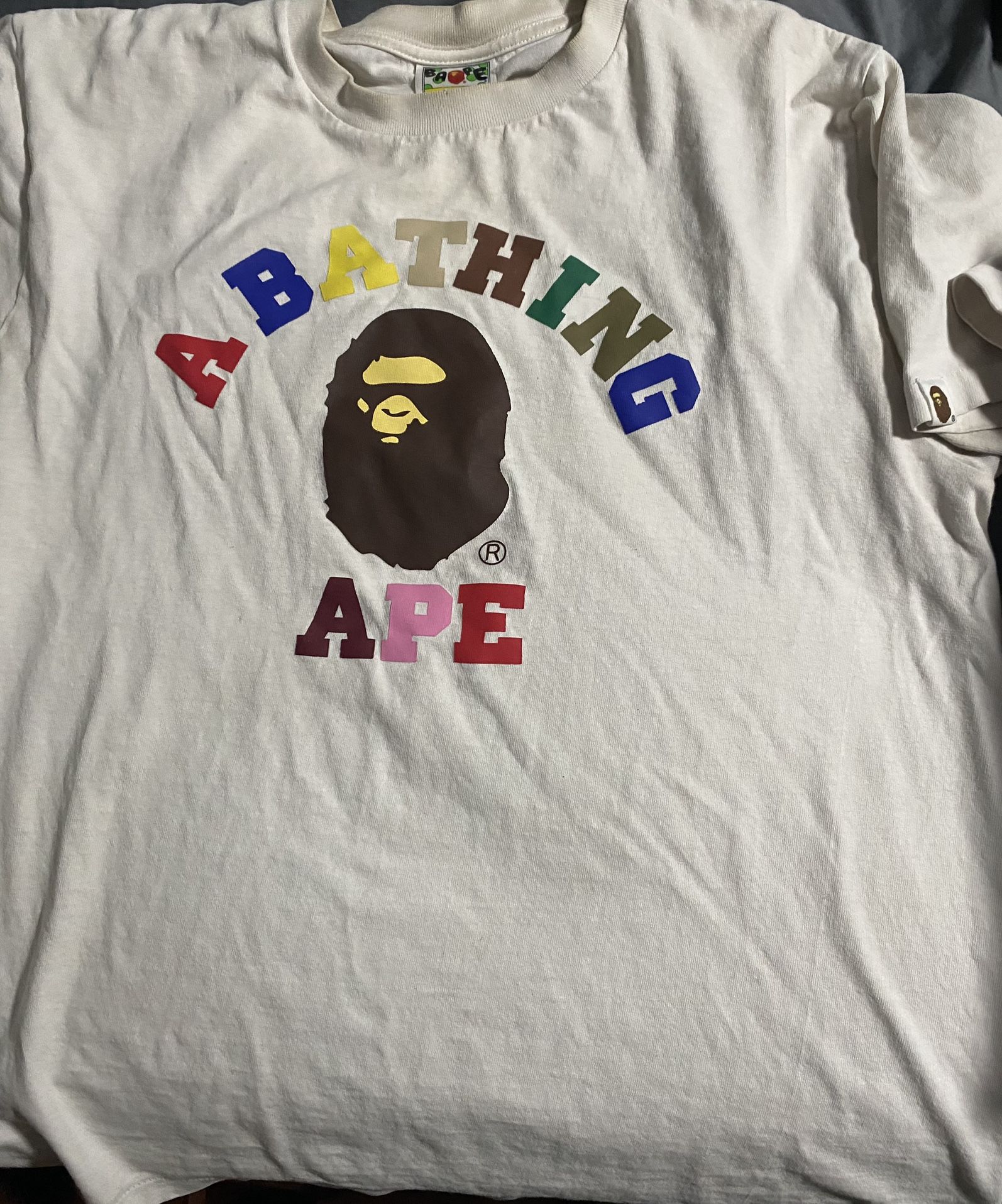 Bape tee sz m