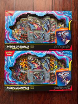 Pokemon TCG Mega Greninja EX Premium Collection - 2x