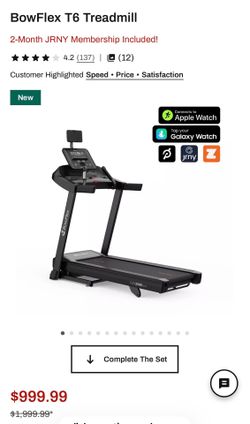 BowFlex T6 Treadmill